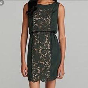 Jessica Simpson Women Dress Size Medium Sleeveless Lace Elastic Waist